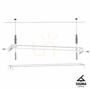 Plafon Sigma Argon 1 Koło czarny 33263 small 2