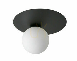 Plafon Sigma Argon 1 Koło czarny 33263 small 0