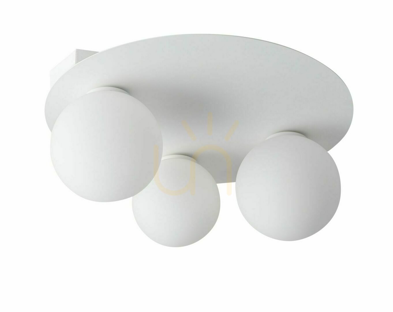 Plafon Sigma Argon 3 Koło biały 40 cm 33269