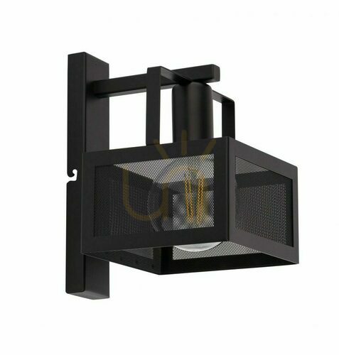 Check Wall lamp Sigma Albert black steel E27 32179
