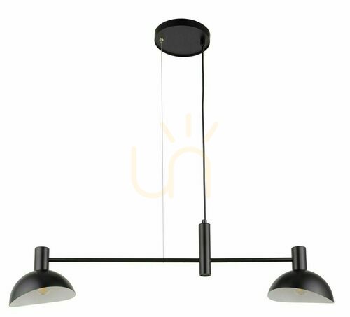 Check Pendant light Sigma Artis 2 Black 18 cm E14 SKU 40525
