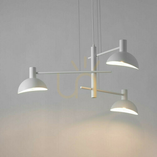 Check Sigma Artis 3 White Pendant Light 40528