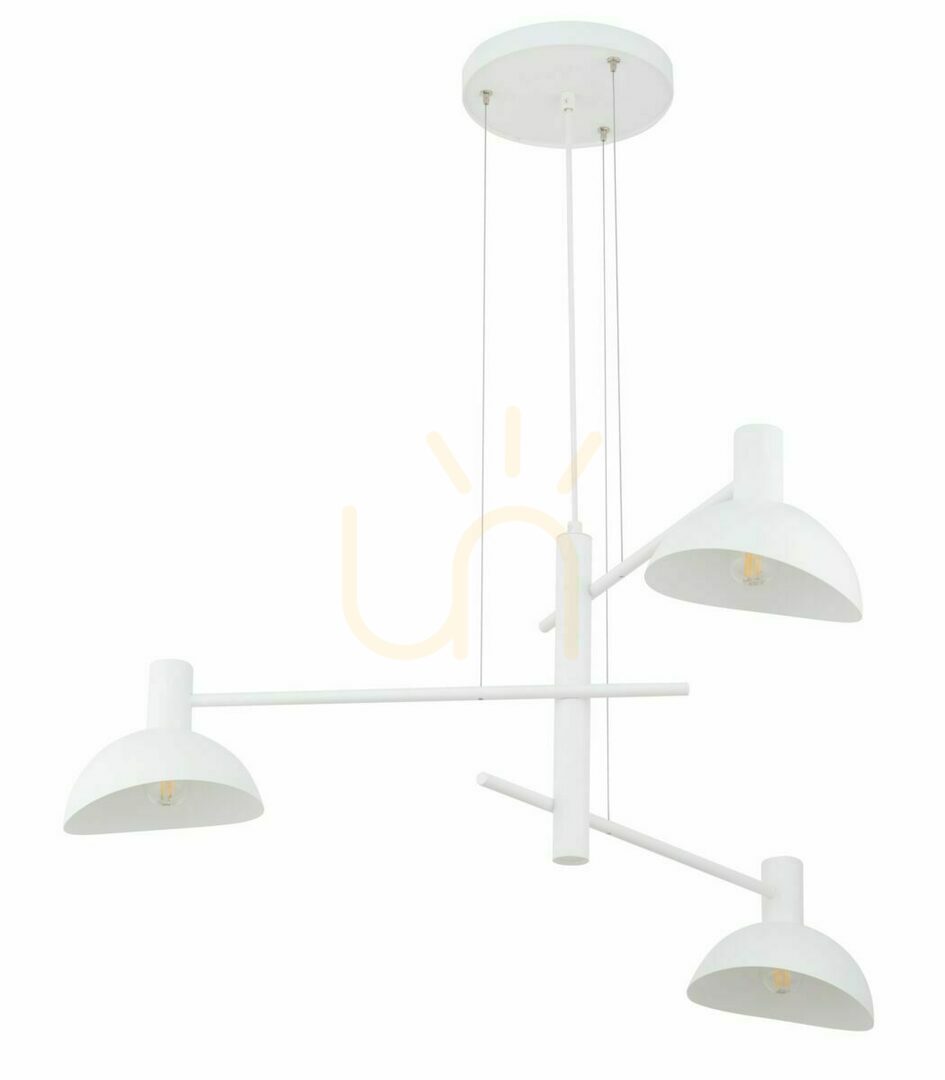 Sigma Artis 3 White Pendant Light 40528