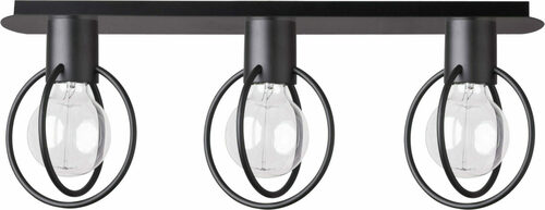 Check Sigma AURA Koło 3 Black Ceiling Light 31093