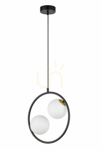 Check Pendant Light Sigma Aqua 2 Black G9 33410