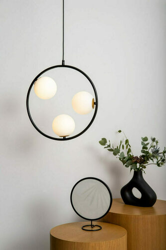 Check Pendant Light Sigma AQUA 3 Black 3x G9 12W 33413