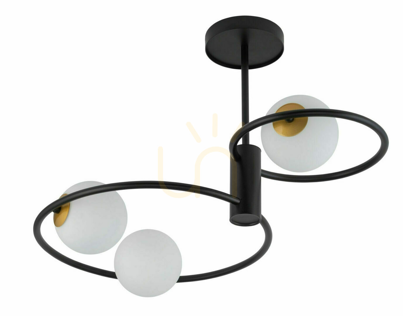 Plafon Sigma Aqua 3 Black G9 64 cm 33465