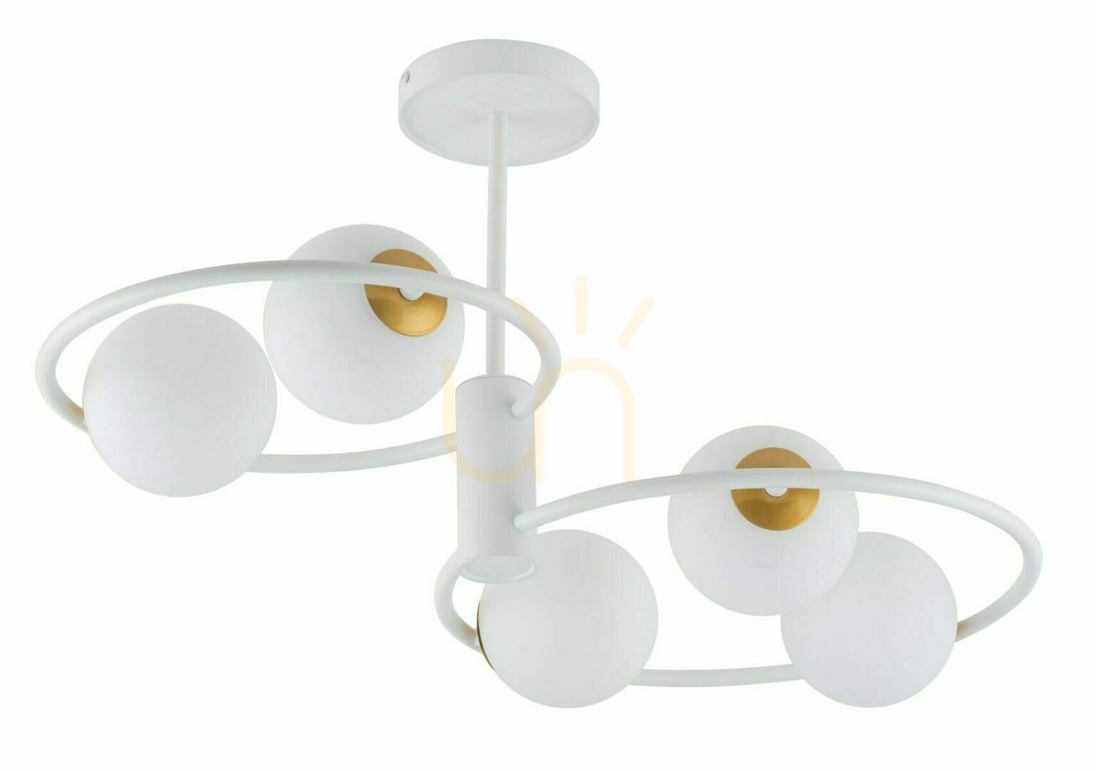 Sigma Aqua Ceiling Light 5 White G9 70 cm 33469