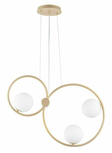 Check Sigma AQUA 3 Pendant Light Gold White G9 64cm SKU 33476