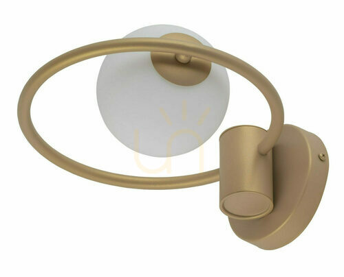 Check Wall lamp Sigma Aqua golden beige G9 12W SKU 33482