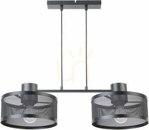Sigma BONO 2 Black Pendant Light 2xE27 31902 small 0