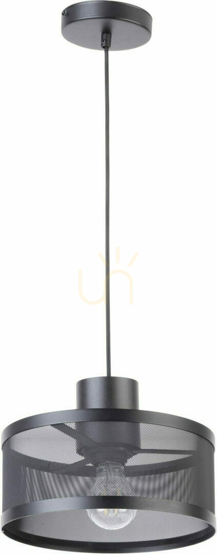 Sigma BONO 1 Black Pendant Light 25 cm Steel E27 31904