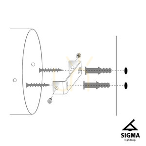 Sigma Wall Sconce Cherry Black E27 60W 32364 small 3