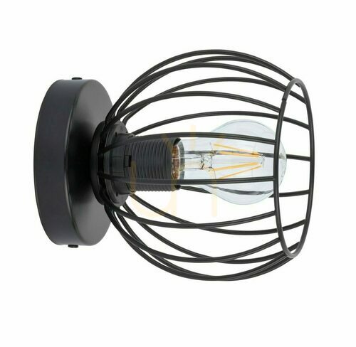 Check Sigma Wall Sconce Cherry Black E27 60W 32364