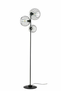 Sigma Cherry Black Floor Lamp 3-Light E27 170cm 50311 0 Sigma Cherry Black Floor Lamp 3-Light E27 170cm 50311 small 0