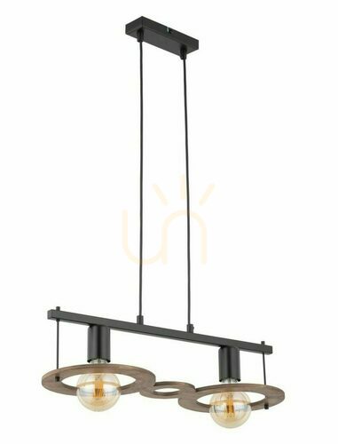 Check Sigma Coffee 2 Black Pendant Light 50 cm E27 SKU 32484