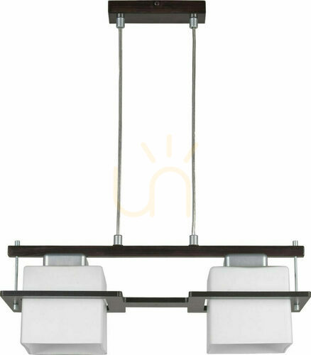 Check Pendant Light Sigma Delta 2 Wenge E27 45 cm SKU 10703
