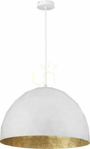 Check Sigma Diament Pendant Light White Gold 50 cm 31369