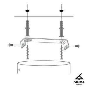 Sigma FLOP 1 White Pendant Lamp 32418 small 2
