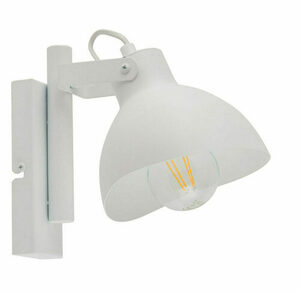 Wall Lamp Sigma Flop White E27 60W Steel Sconce 32426 small 0