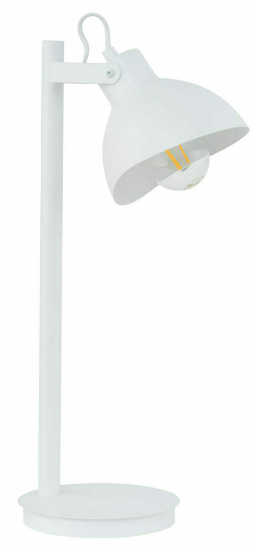 Sigma White Table Lamp 50325 E27 Painted Steel 49 cm