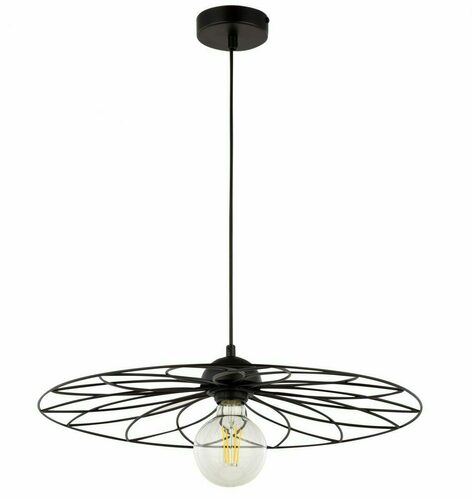 Check Sigma FLOWER M Black Pendant Lamp 50 cm E27 32052