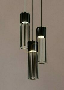 Sigma Fobia 3 Light Black GU10 Pendant Lamp 33456 small 1