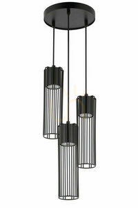 Sigma Fobia 3 Light Black GU10 Pendant Lamp 33456 small 0