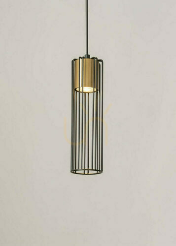Check Sigma Fobia Pendant Light Black Gold GU10 33449