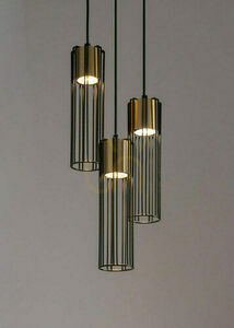 Sigma Fobia 3 Pendant Light Black Gold GU10 SKU 33458 small 1