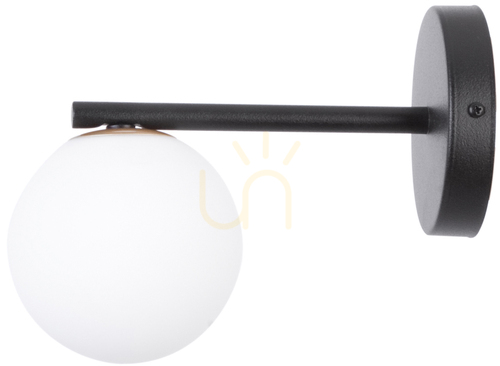Check Sigma Gama Black Wall Sconce 12W G9 33194