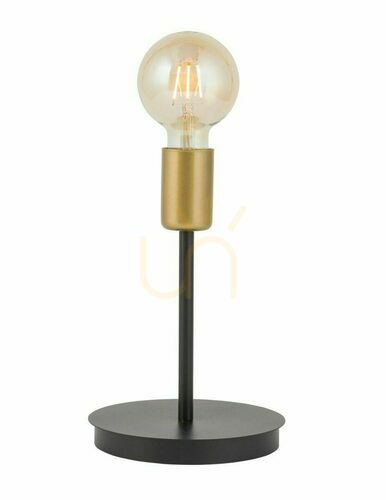 Check Sigma GINO Black Gold Table Lamp 50316