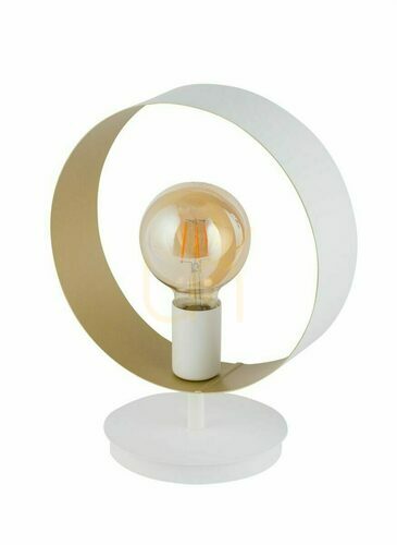 Check Table lamp Sigma Happy White Gold E27 50282