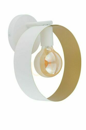 Check Wall lamp Sigma Happy white gold E27 25 cm 32307