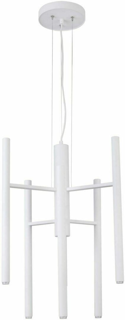 Kronleuchter Sigma JORK 6 weiß G9 33172