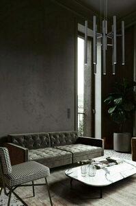 Chandelier Sigma Jork 9 Black 45 cm Steel 33169 small 1