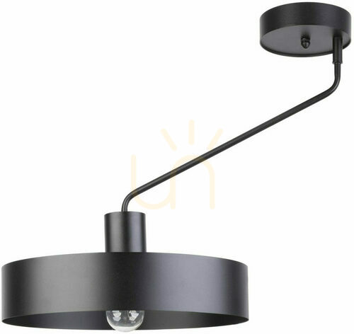 Check Plafon Sigma Jumbo 1 czarny stalowy E27 35 cm 31529