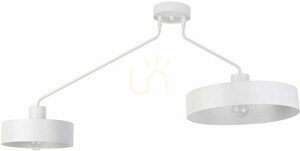 Plafon Sigma Jumbo 2 biały stalowy E27 31532 small 0