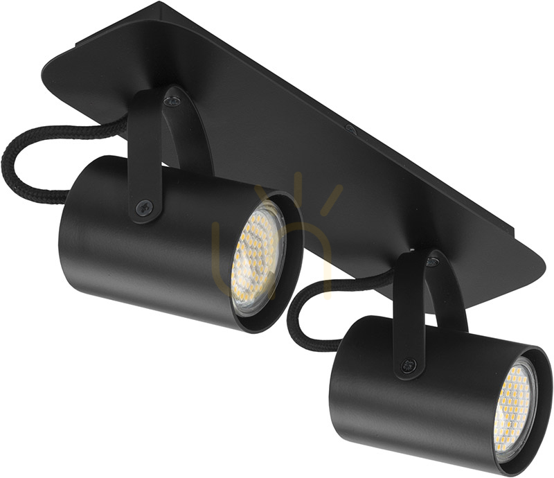 Plafon Sigma KAMERA 2 czarny GU10 25W 32559