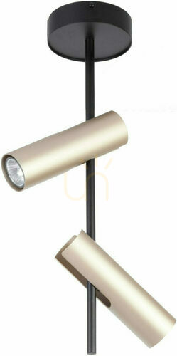 Check Plafon Sigma Leda 2 Black Gold GU10 33109