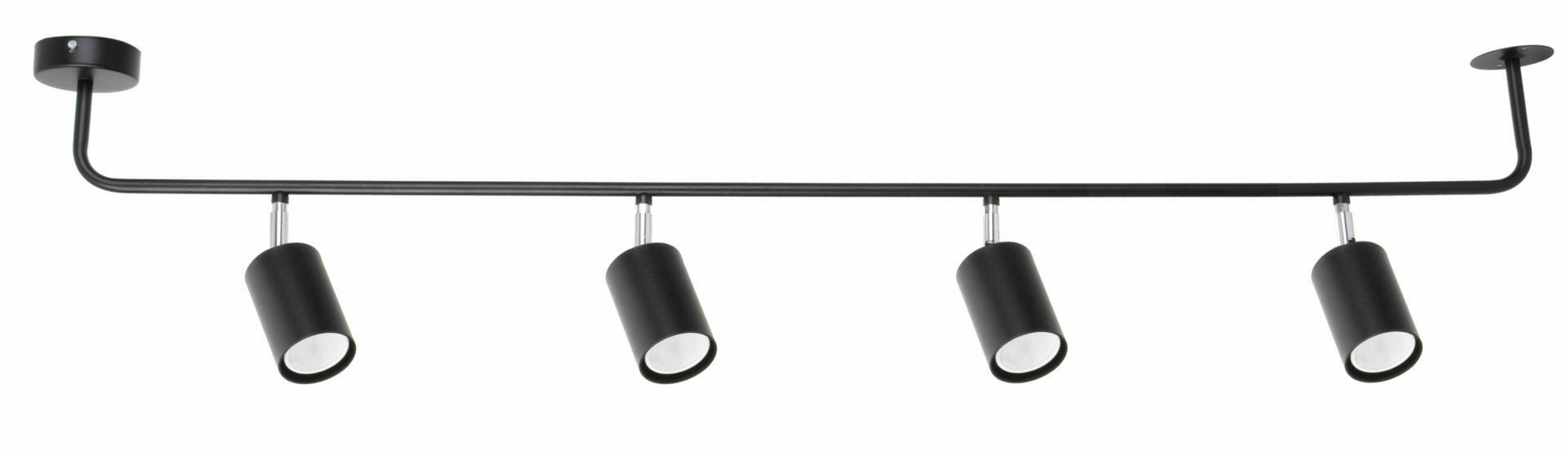 Plafon Sigma Linia 4 czarny GU10 25W 128,5 cm 33025