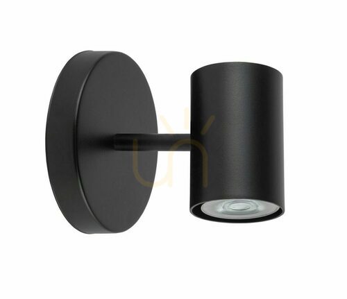 Check Wall Lamp Sigma Luis Black GU10 Steel 33426