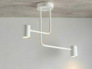 Ceiling light Sigma Luis 2 white GU10 60 cm 33419 small 1
