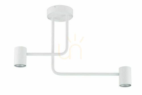 Check Ceiling light Sigma Luis 2 white GU10 60 cm 33419