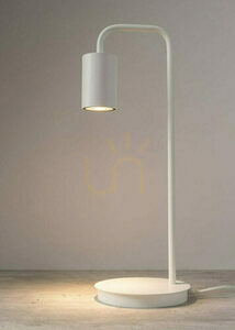 Table Lamp Sigma Luis White Steel 46 cm GU10 50313 small 1