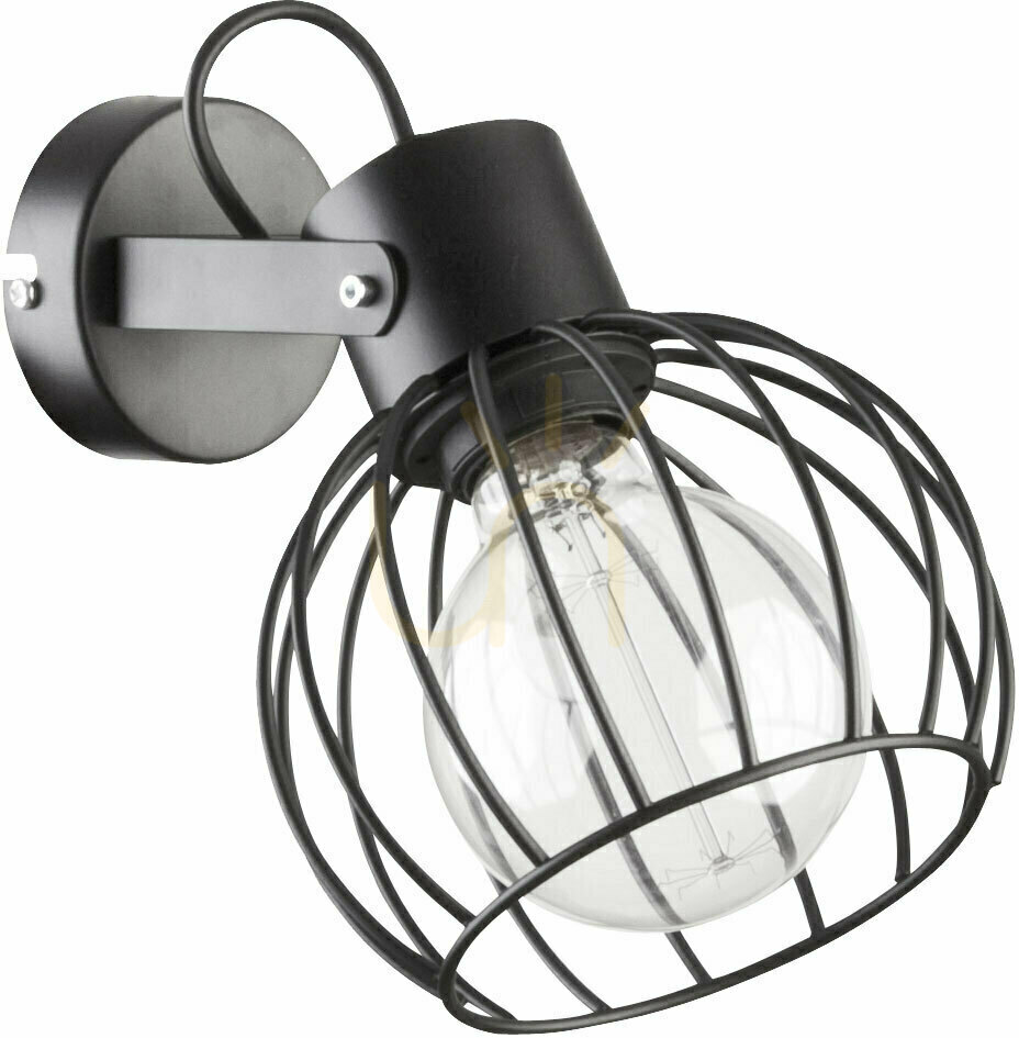 Sigma Luto Koło Wall Sconce Black E27 60W 31160