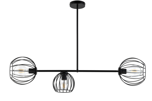 Check Ceiling Light Sigma Madam 3 Black 32366