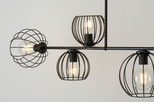 Sigma MADAM 5 black ceiling light 5xE27 32368 small 3