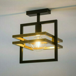 Ceiling light Sigma Merci 1 black gold 26 cm E27 32398 small 1