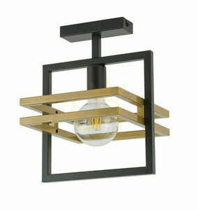 Ceiling light Sigma Merci 1 black gold 26 cm E27 32398 small 0
